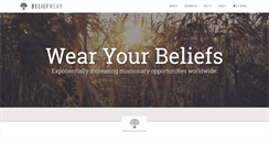 Desktop Screenshot of beliefwear.com